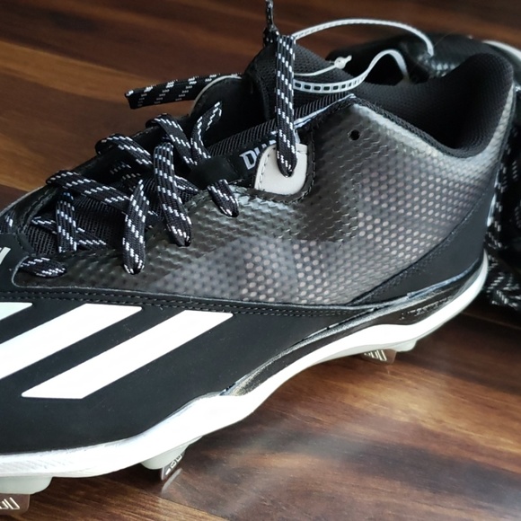 💚 New Adidas Dual Threat Baseball Cleats Size 8 - Picture 5 of 5